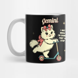 Gemini Persian Kitty Scooter Mug